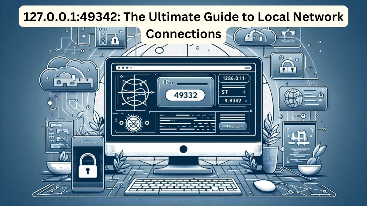 Diagram illustrating the use of 127.0.0.1:49342 in local server connections.